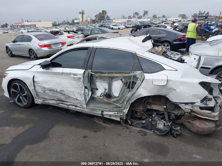2022 HONDA ACCORD SEDAN SPORT - 1HGCV2F37NA008479
