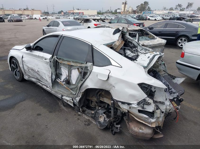 2022 HONDA ACCORD SEDAN SPORT - 1HGCV2F37NA008479