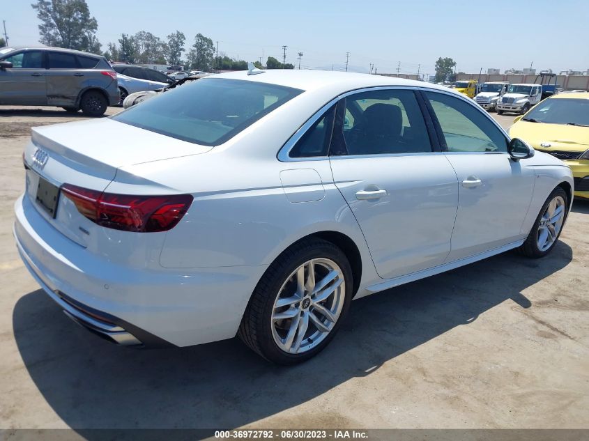 WAUENAF47LN005823 2020 AUDI A4, photo no. 4