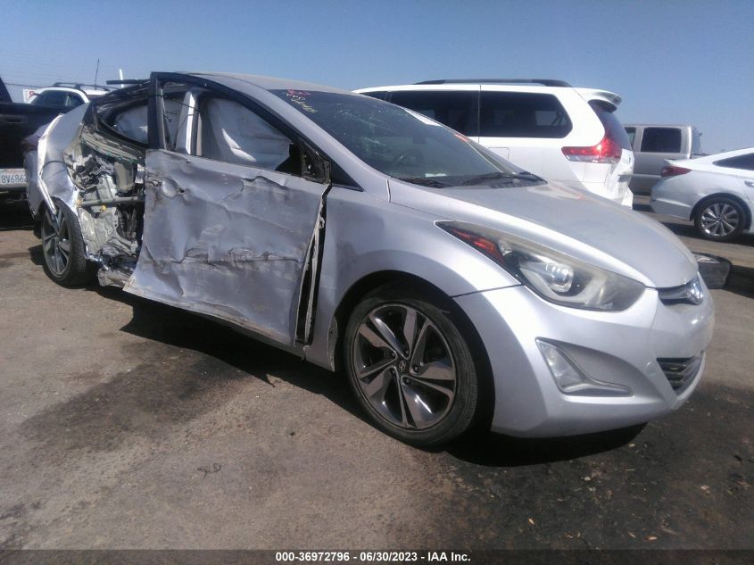 2015 HYUNDAI ELANTRA LIMITED - KMHDH4AE7FU234368