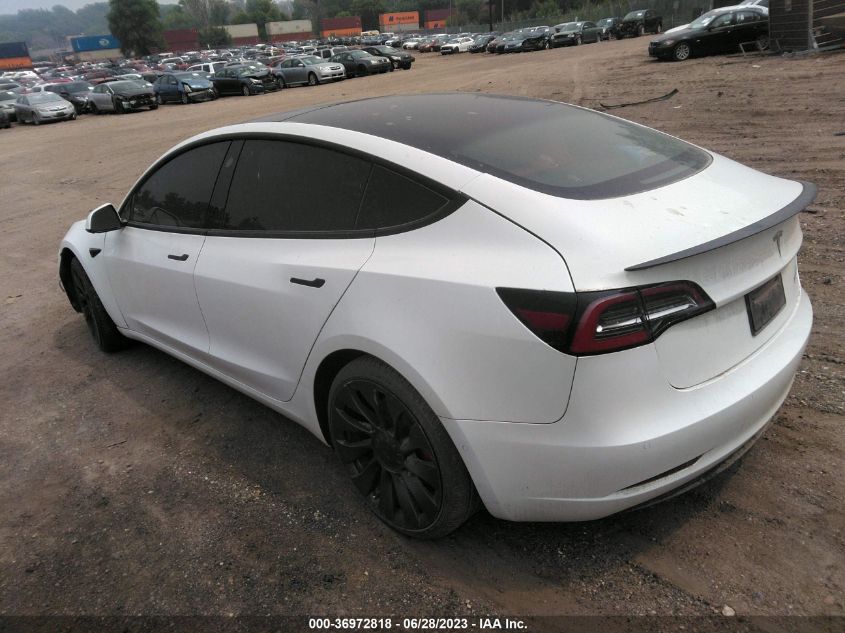 2021 TESLA MODEL 3 PERFORMANCE - 5YJ3E1EC3MF070896