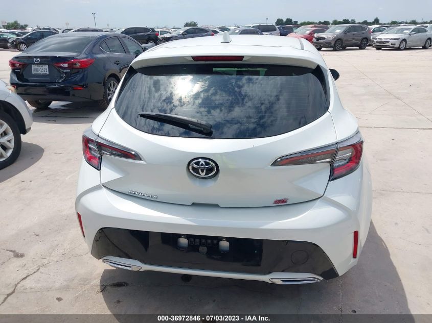 2020 TOYOTA COROLLA HATCHBACK SE/XSE/NIGHTSHADE JTND4RBE9L3087284
