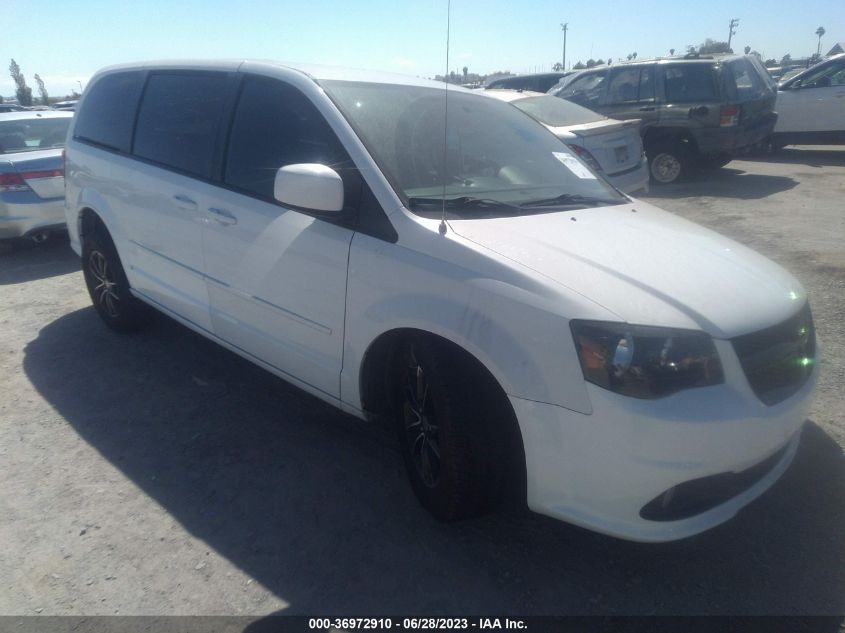 2016 DODGE GRAND CARAVAN SXT - 2C4RDGCG9GR319748