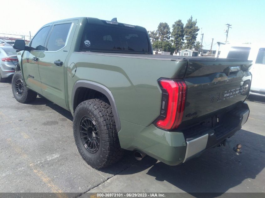 2022 TOYOTA TUNDRA 4WD LIMITED - 5TFJA5DB4NX014489