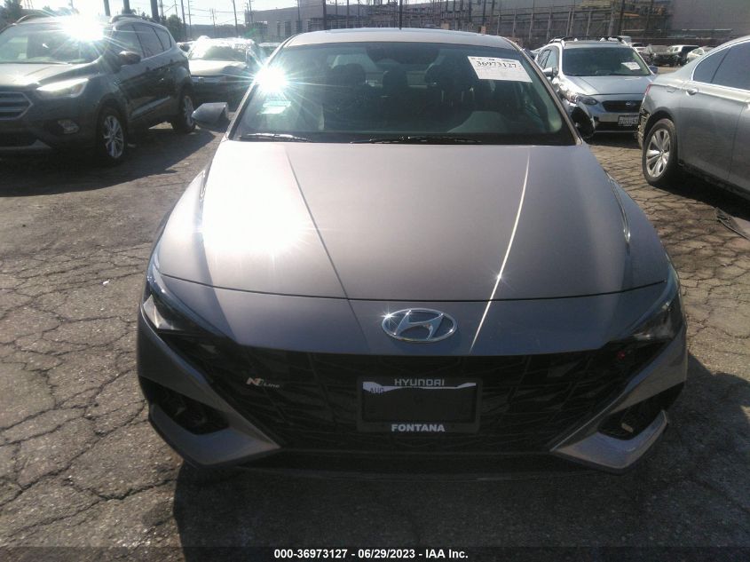 2023 HYUNDAI ELANTRA N LINE - KMHLR4AF9PU540524