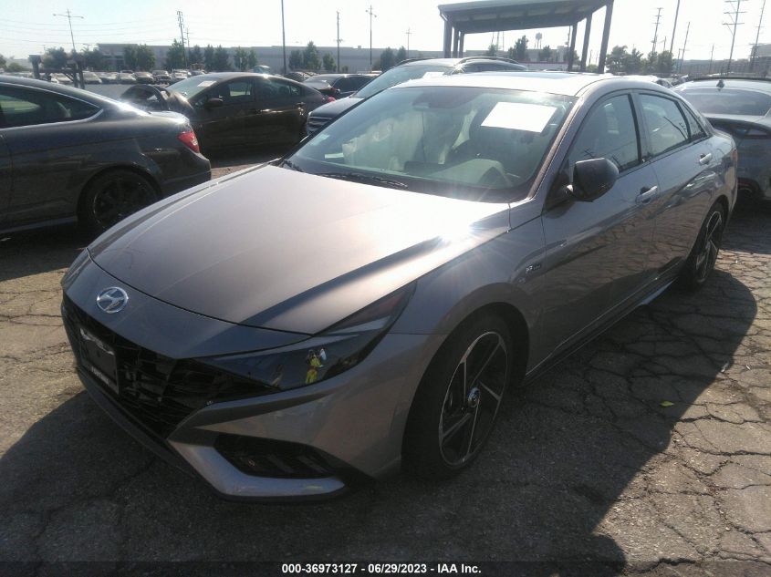 2023 HYUNDAI ELANTRA N LINE - KMHLR4AF9PU540524