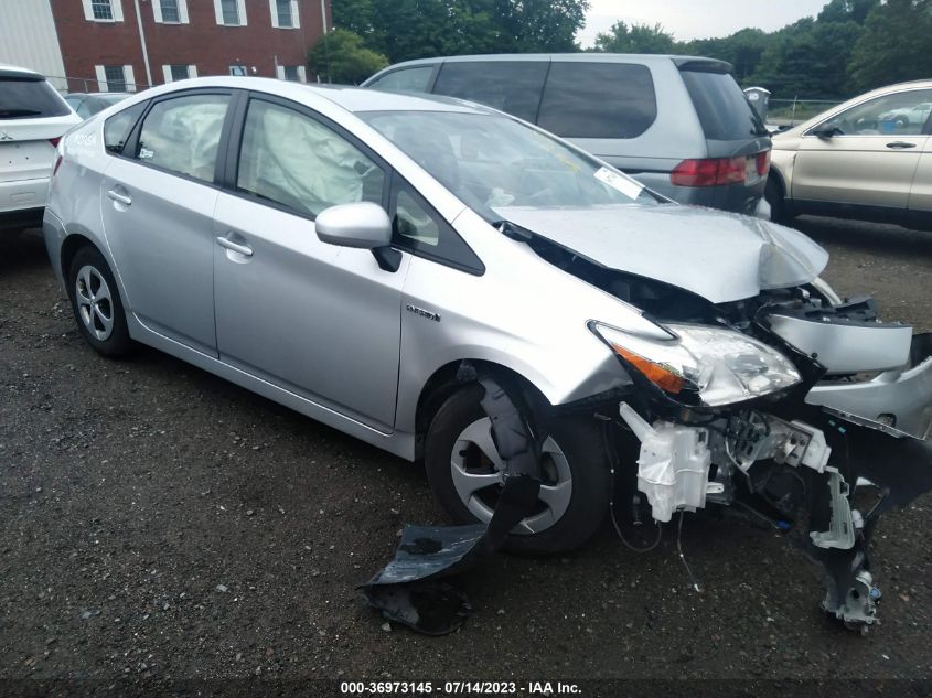 2013 TOYOTA PRIUS ONE/TWO/THREE/FOUR/FIVE - JTDKN3DU7D5549597
