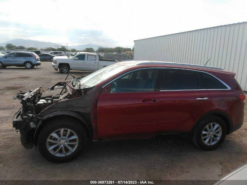 2017 KIA SORENTO LX V6 - 5XYPG4A58HG195847