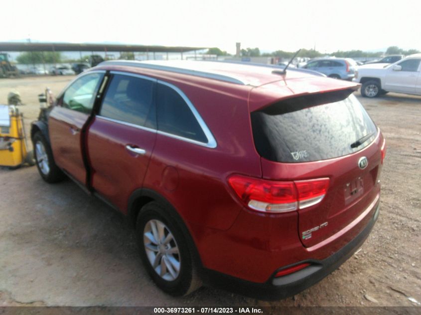 2017 KIA SORENTO LX V6 - 5XYPG4A58HG195847