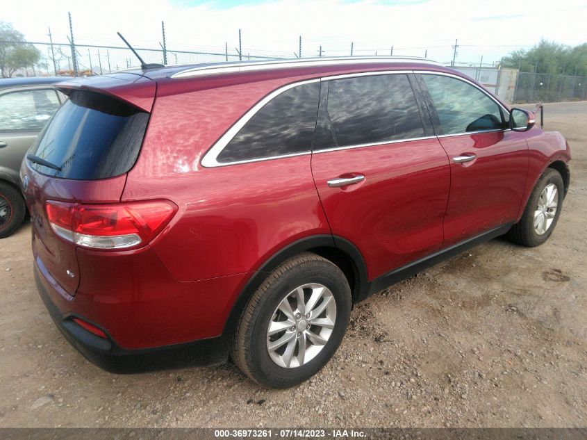 2017 KIA SORENTO LX V6 - 5XYPG4A58HG195847