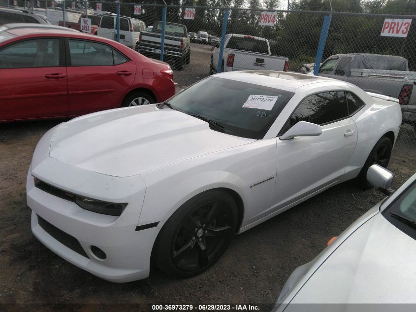 2015 CHEVROLET CAMARO LT - 2G1FE1E30F9307552