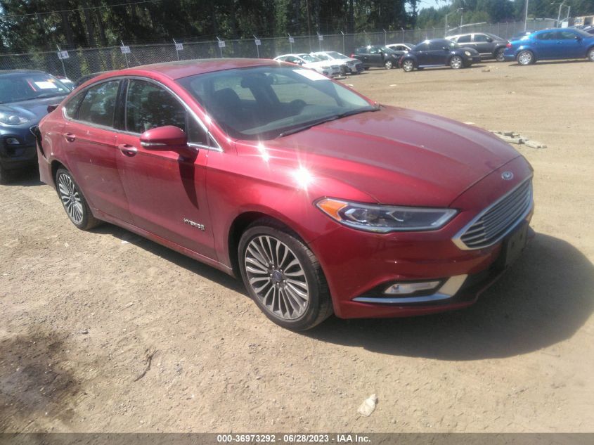 2017 FORD FUSION HYBRID SE - 3FA6P0LU6HR248341