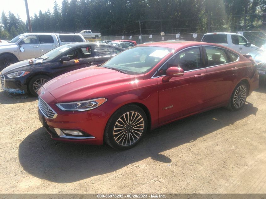 2017 FORD FUSION HYBRID SE - 3FA6P0LU6HR248341