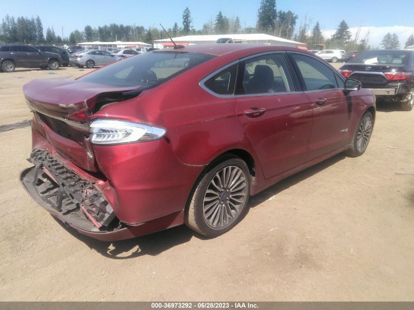 2017 FORD FUSION HYBRID SE - 3FA6P0LU6HR248341