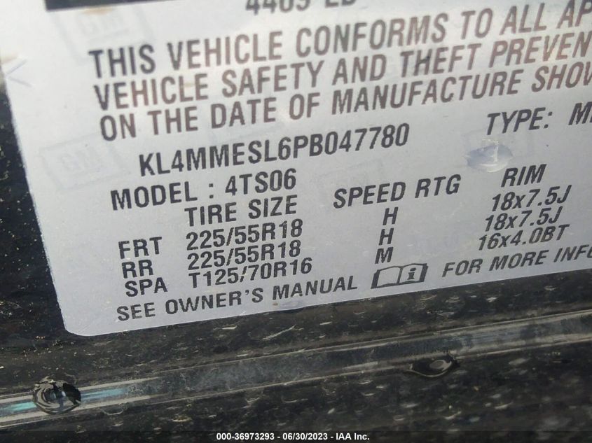 2023 BUICK ENCORE GX SELECT - KL4MMESL6PB047780