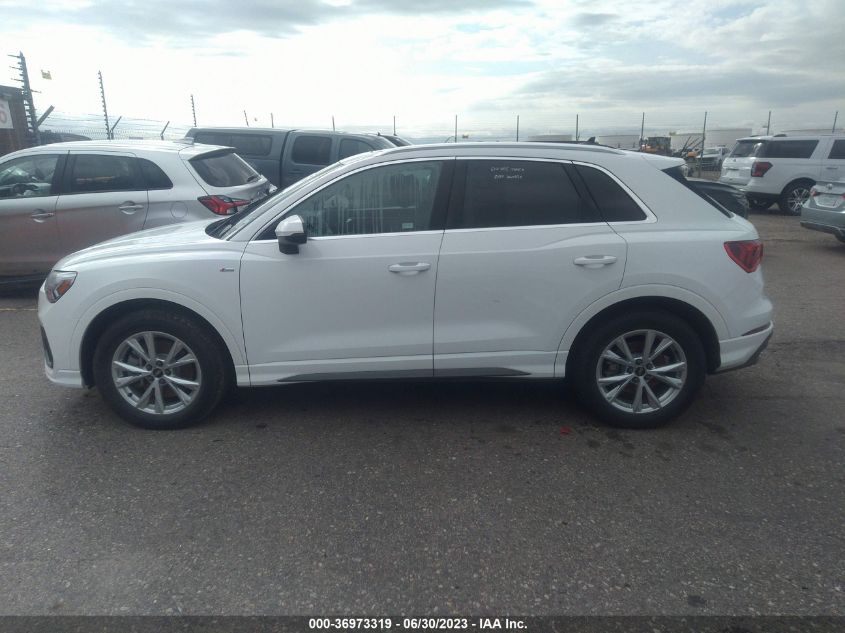 2023 AUDI Q3 S LINE PREMIUM - WA1DECF36P1043181