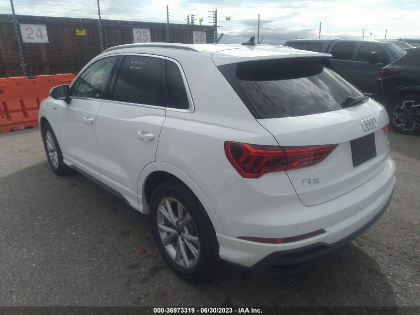 2023 AUDI Q3 S LINE PREMIUM - WA1DECF36P1043181