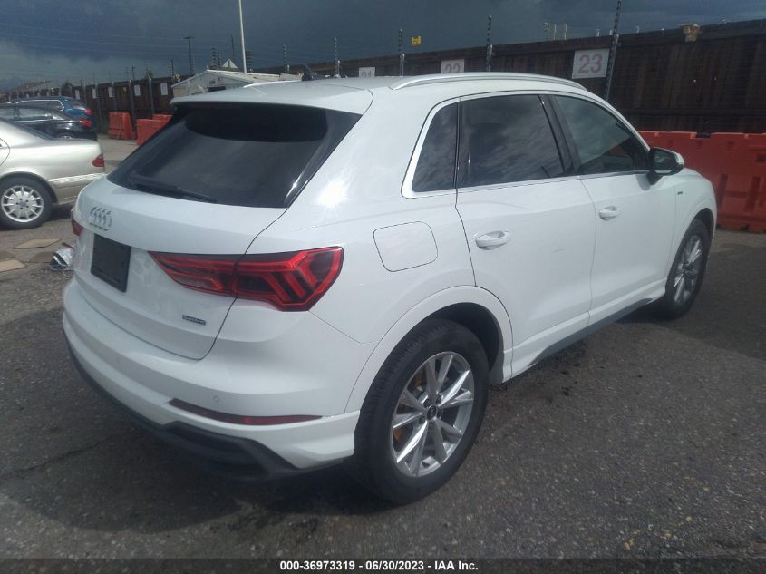 2023 AUDI Q3 S LINE PREMIUM - WA1DECF36P1043181