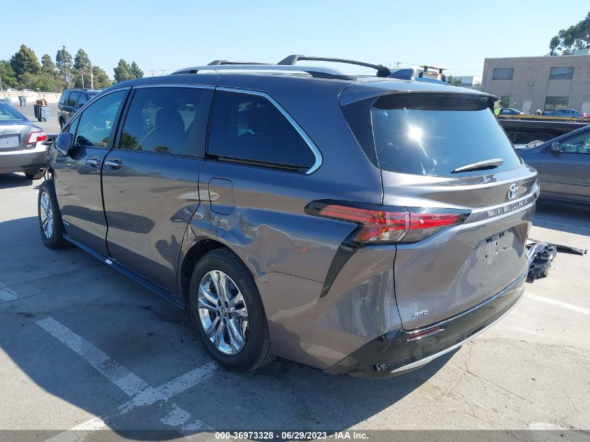 5TDESKFC0MS007885 Toyota Sienna LIMITED/PLATINUM 3