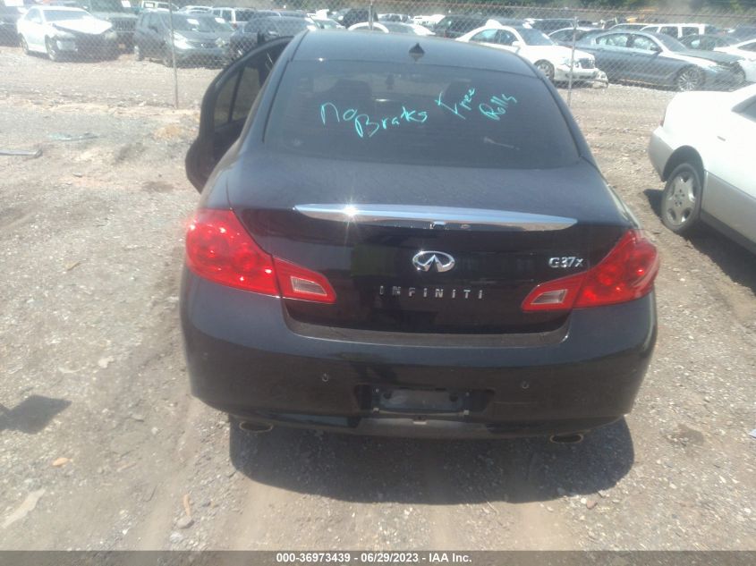 2013 INFINITI G37 SEDAN X - JN1CV6AR1DM764939
