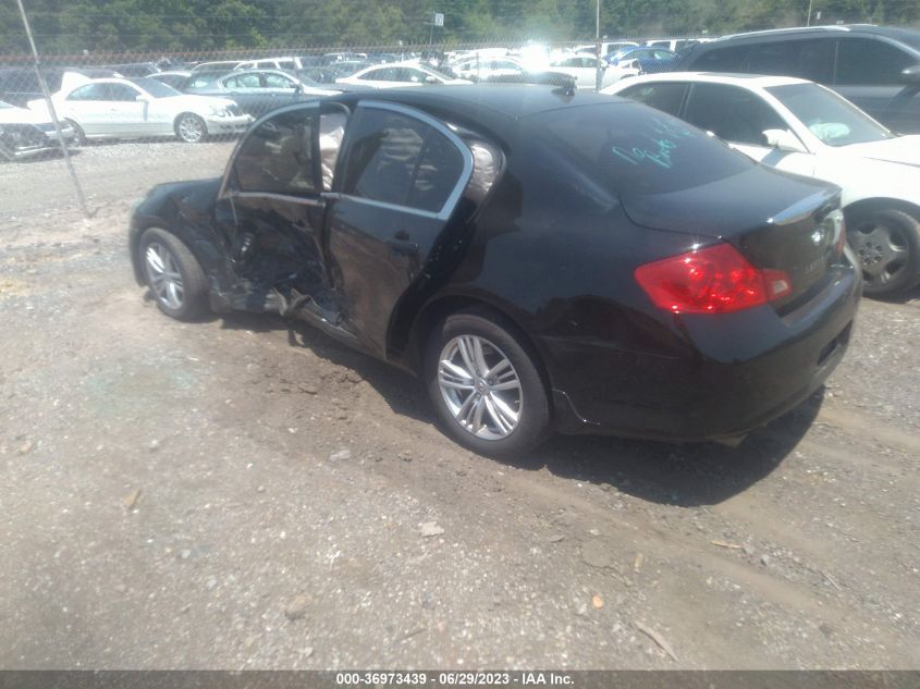 2013 INFINITI G37 SEDAN X - JN1CV6AR1DM764939