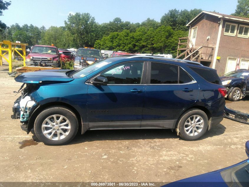 2021 CHEVROLET EQUINOX LT - 3GNAXUEV5ML387625