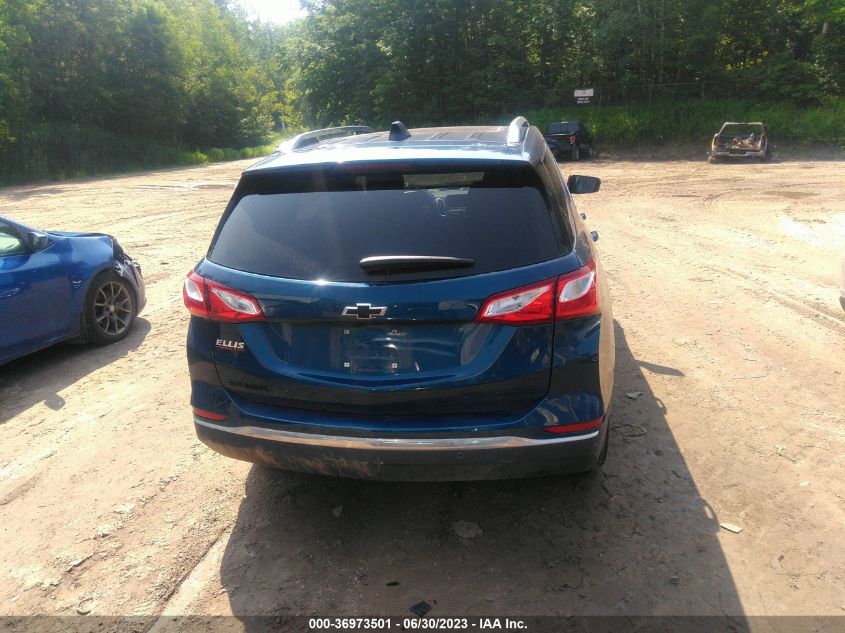 2021 CHEVROLET EQUINOX LT - 3GNAXUEV5ML387625