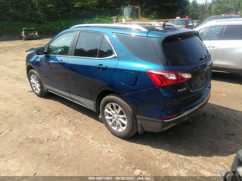 2021 CHEVROLET EQUINOX LT - 3GNAXUEV5ML387625