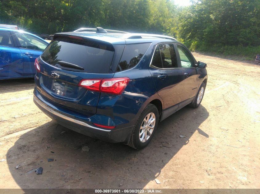 2021 CHEVROLET EQUINOX LT - 3GNAXUEV5ML387625