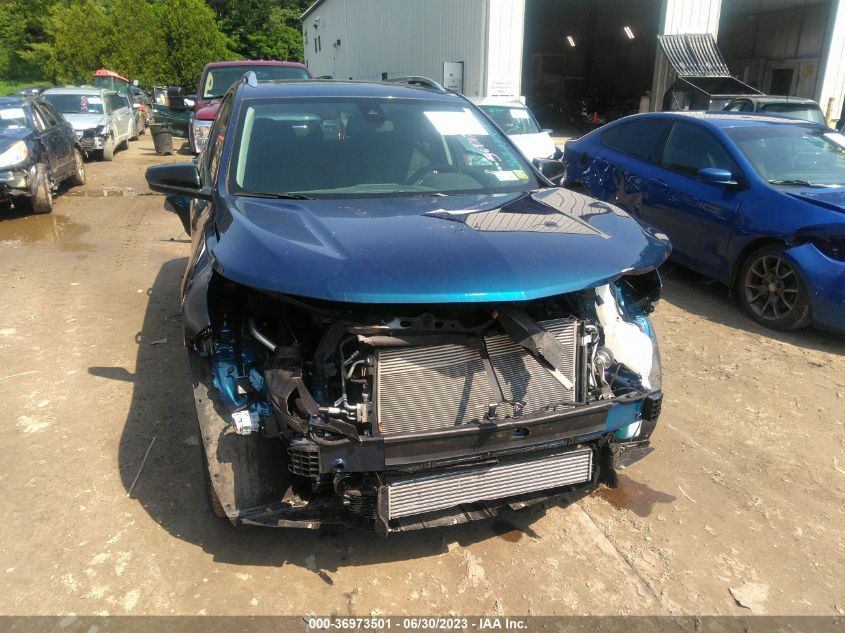 2021 CHEVROLET EQUINOX LT - 3GNAXUEV5ML387625