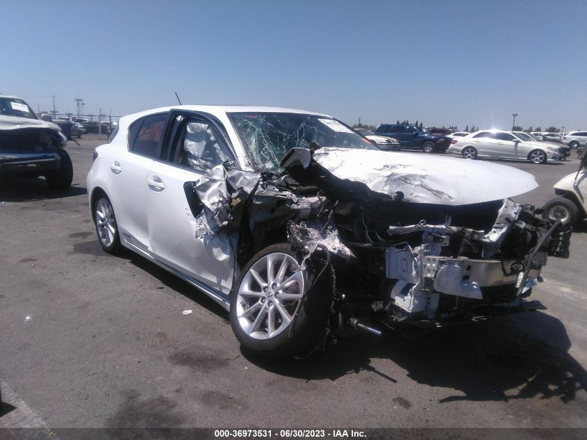 2013 LEXUS CT 200H HYBRID - JTHKD5BHXD2168539