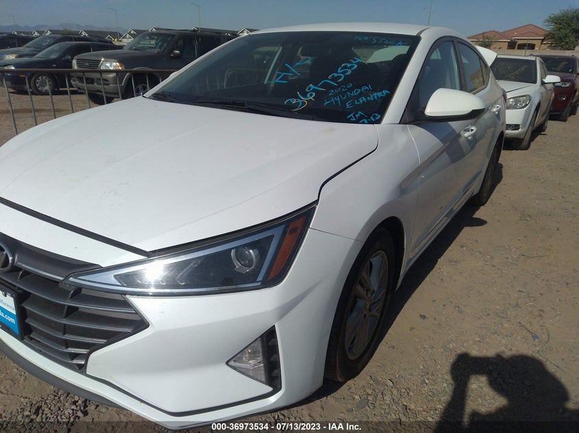 VIN 5NPD84LF9LH512607 2020 HYUNDAI ELANTRA SEL