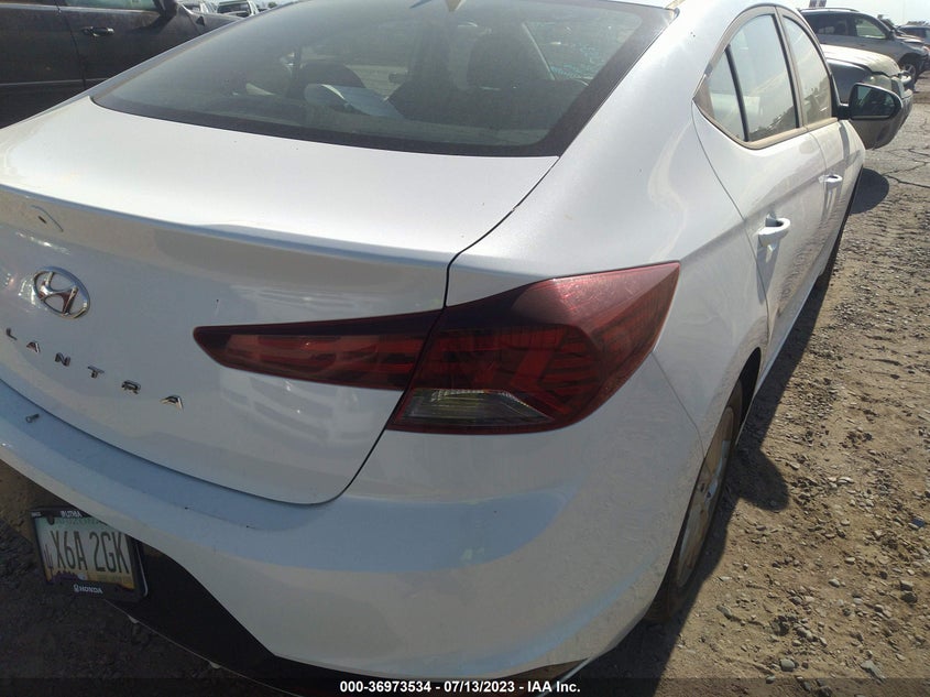 VIN 5NPD84LF9LH512607 2020 HYUNDAI ELANTRA SEL