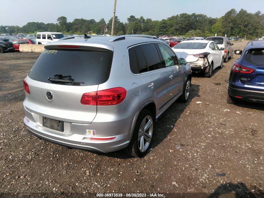 2016 VOLKSWAGEN TIGUAN R-LINE - WVGBV7AX4GW022925