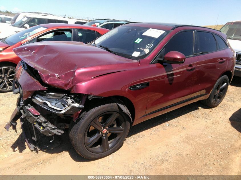 2017 JAGUAR F-PACE 35T R-SPORT - SADCL2BV5HA494617