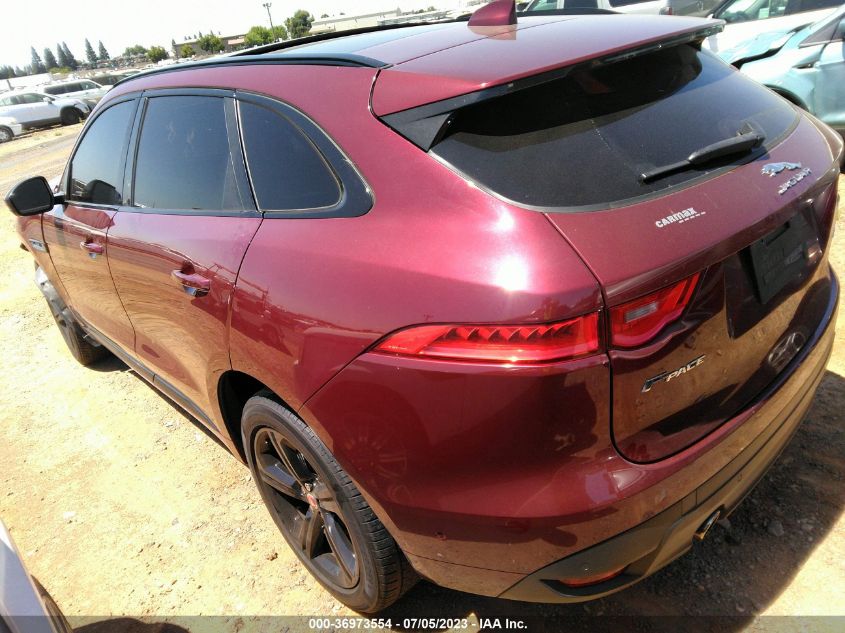 2017 JAGUAR F-PACE 35T R-SPORT - SADCL2BV5HA494617