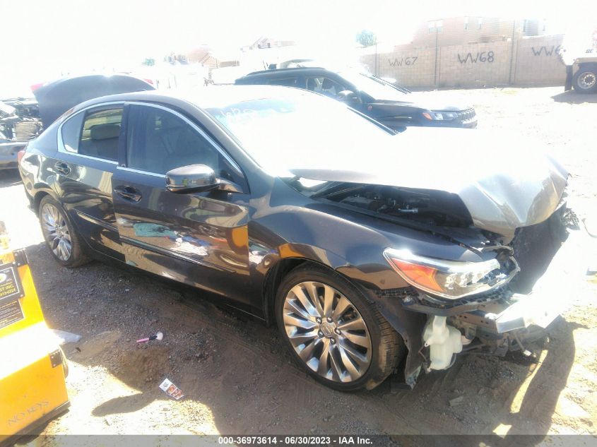 2016 ACURA RLX TECH PKG JH4KC1F59GC000322