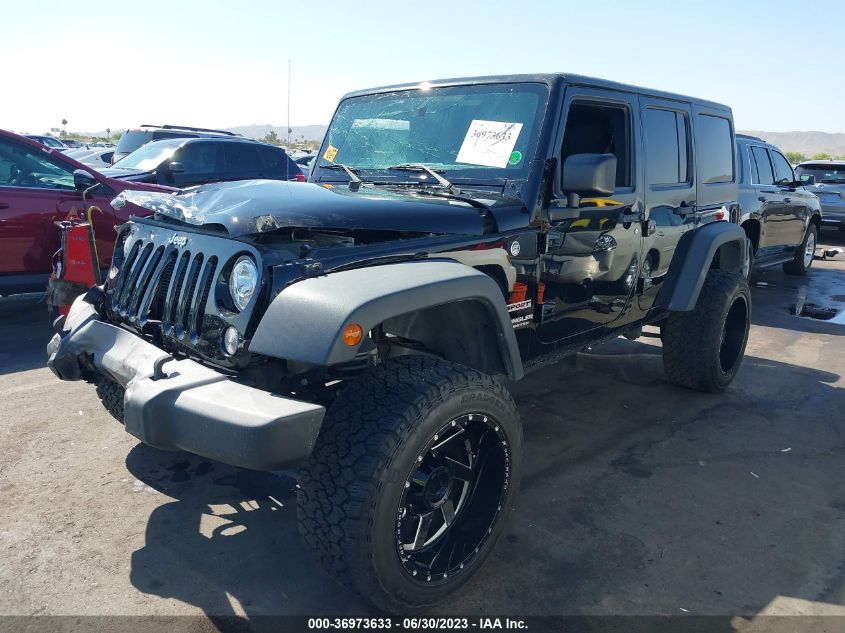 2017 JEEP WRANGLER UNLIMITED SPORT - 1C4BJWDG9HL603510