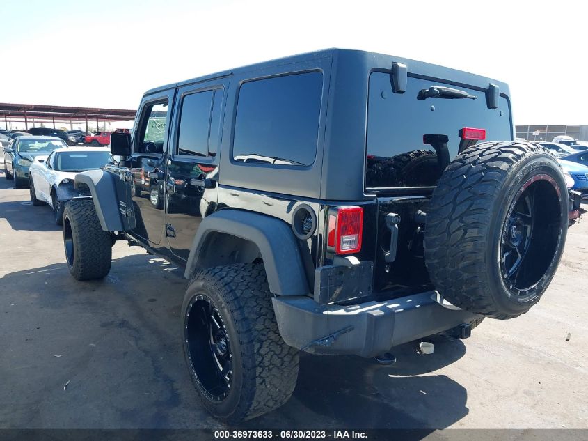 2017 JEEP WRANGLER UNLIMITED SPORT - 1C4BJWDG9HL603510
