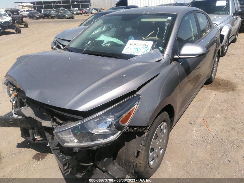 VIN 3KPA24AD4ME406318 2021 KIA RIO LX/S