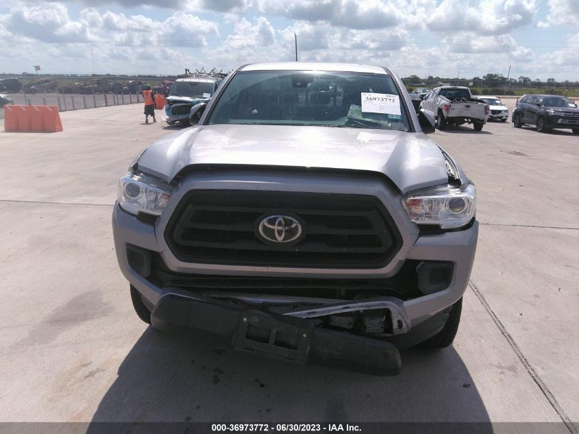 2020 TOYOTA TACOMA 2WD SR/SR5 - 5TFAX5GN1LX188263