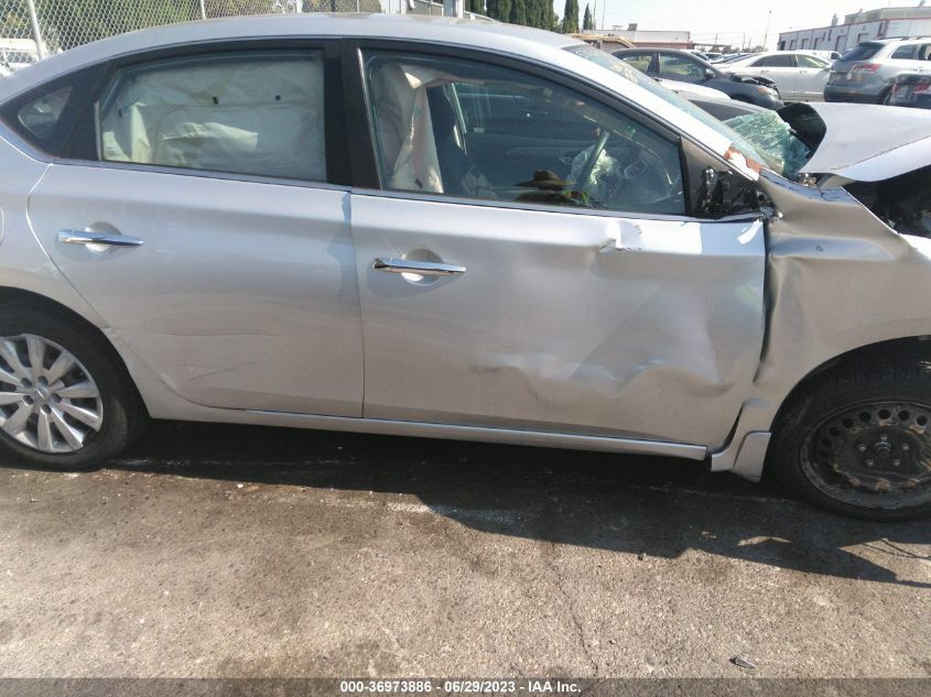 2015 NISSAN SENTRA S - 3N1AB7AP4FY357668