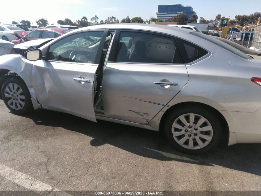 2015 NISSAN SENTRA S - 3N1AB7AP4FY357668