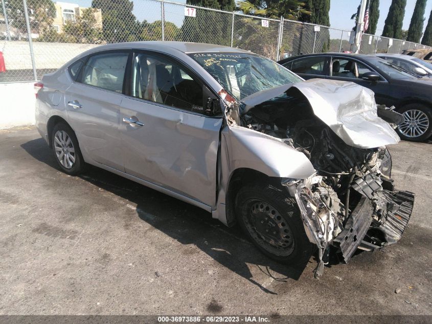 2015 NISSAN SENTRA S - 3N1AB7AP4FY357668