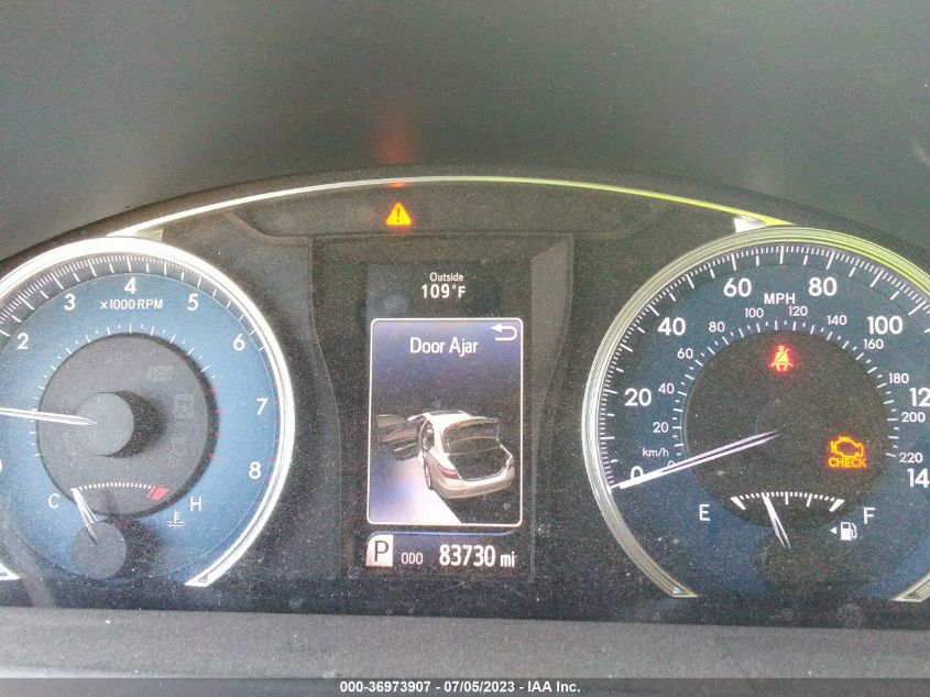 2016 TOYOTA CAMRY XLE/SE/LE/XSE - 4T4BF1FK8GR573142