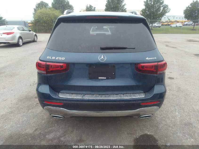2022 MERCEDES-BENZ GLB GLB 250 W1N4M4HB6NW189768