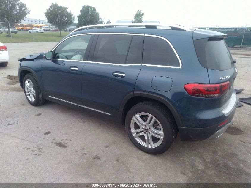 2022 MERCEDES-BENZ GLB GLB 250 W1N4M4HB6NW189768