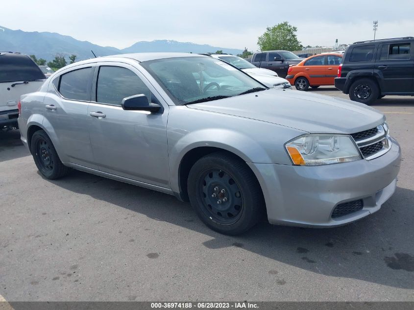 2014 DODGE AVENGER SE - 1C3CDZAB2EN160563