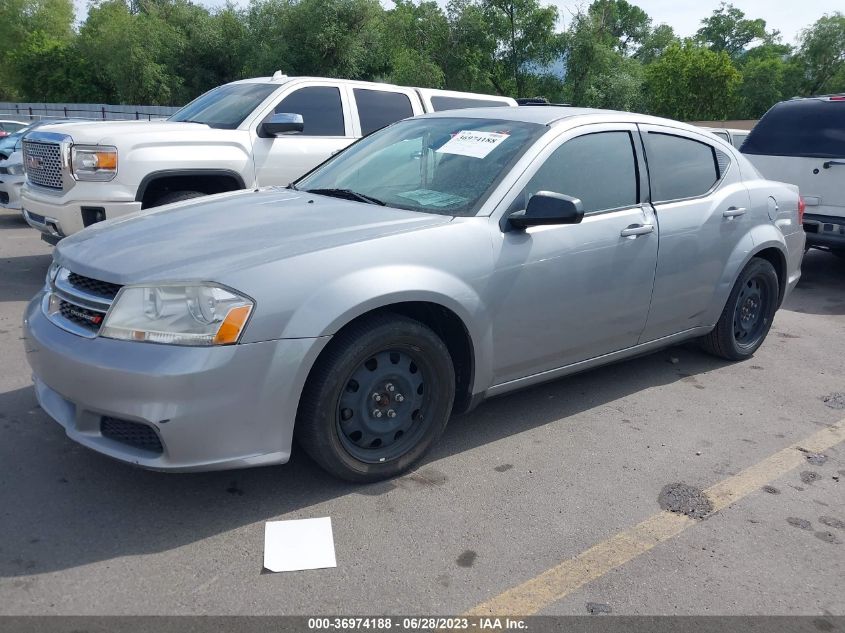 2014 DODGE AVENGER SE - 1C3CDZAB2EN160563
