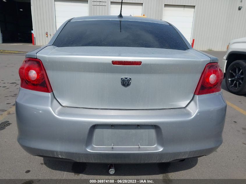 2014 DODGE AVENGER SE - 1C3CDZAB2EN160563